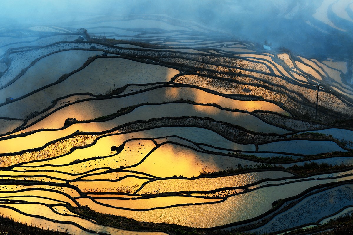 Yuanyang Terrace | Foto de Min Zhao