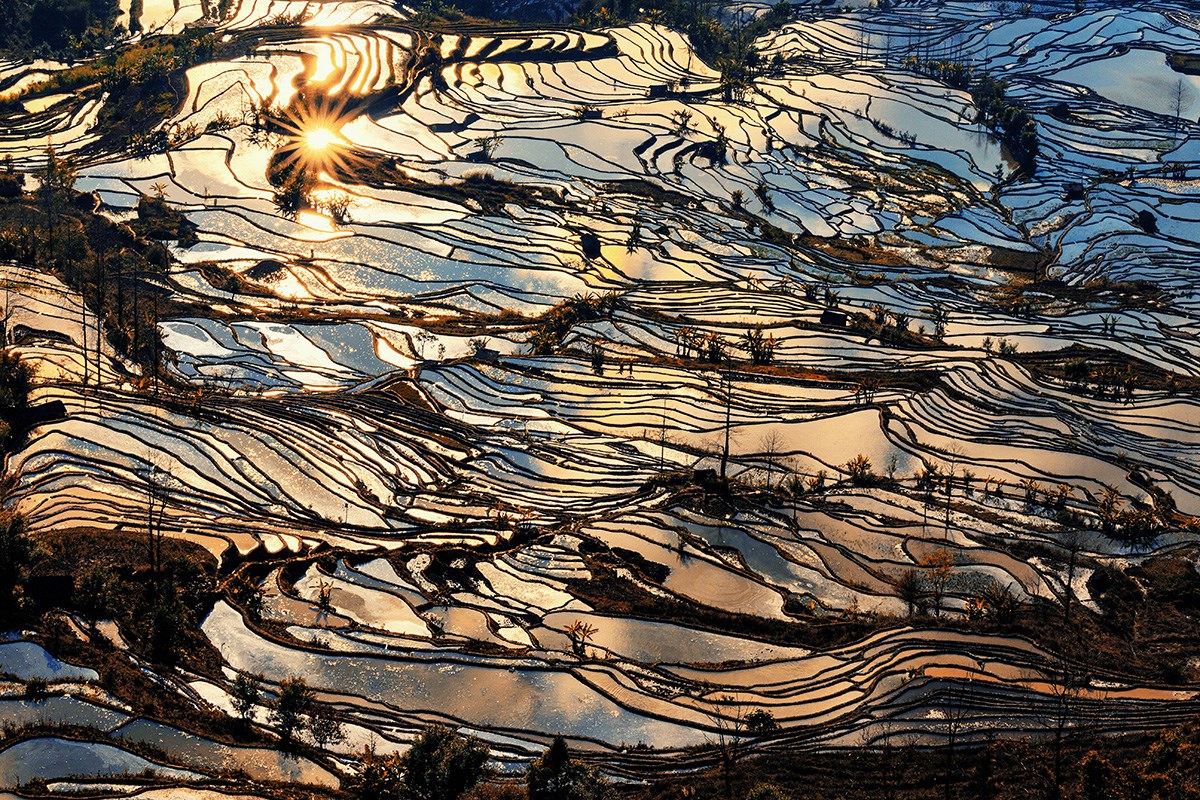 Yuanyang Terrace | Foto de Min Zhao
