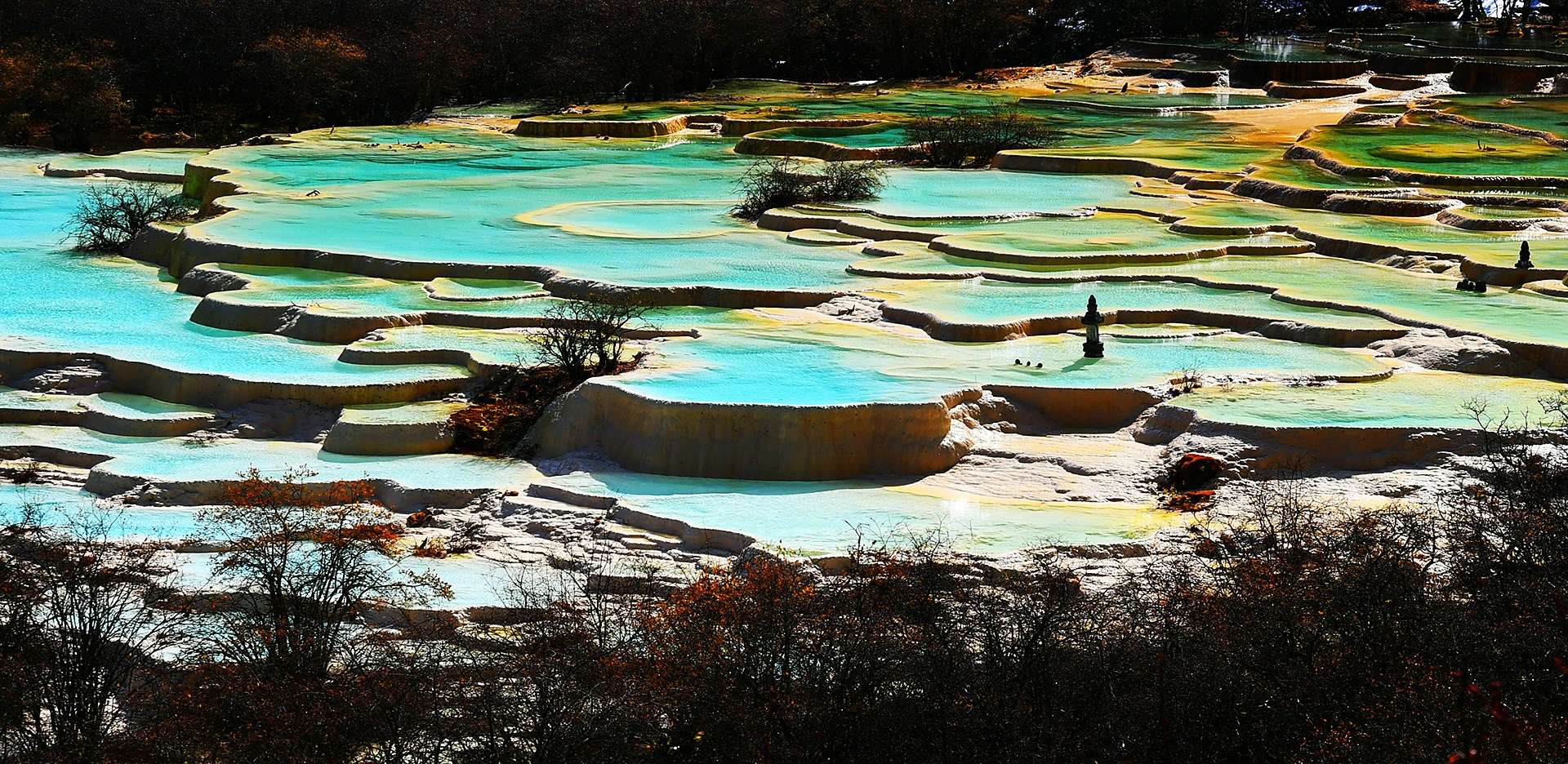 Viaje de Jiuzhaigou y Huanglong