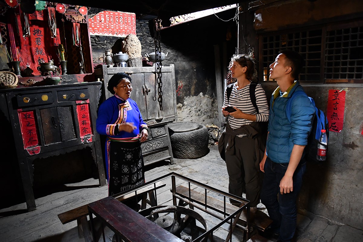 Taoping Village of Qiang Minority | Foto de Liu Bin