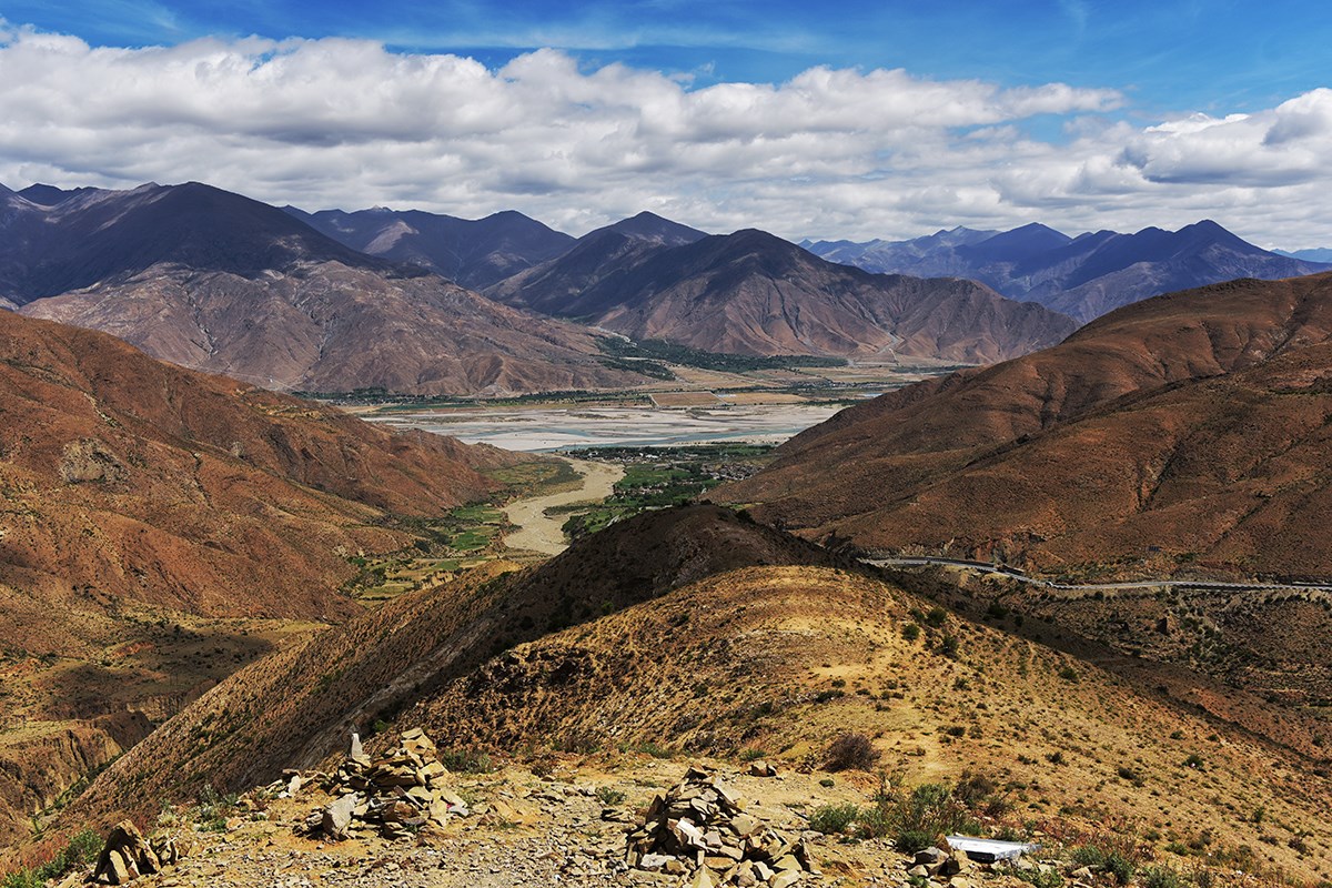Yarlung Tsangpo and Simila Valley | Foto de Liu Bin